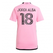 Inter Miami Jordi Alba #18 Replika Hjemmedrakt Dame 2024-25 Kortermet