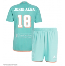 Inter Miami Jordi Alba #18 Replika Tredjedrakt Barn 2024-25 Kortermet (+ bukser)