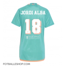 Inter Miami Jordi Alba #18 Replika Tredjedrakt Dame 2024-25 Kortermet