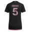 Inter Miami Sergio Busquets #5 Replika Bortedrakt Dame 2024-25 Kortermet