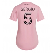 Inter Miami Sergio Busquets #5 Replika Hjemmedrakt Dame 2023-24 Kortermet