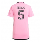 Inter Miami Sergio Busquets #5 Replika Hjemmedrakt Dame 2024-25 Kortermet