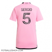 Inter Miami Sergio Busquets #5 Replika Hjemmedrakt Dame 2024-25 Kortermet