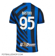 Inter Milan Alessandro Bastoni #95 Replika Hjemmedrakt 2024-25 Kortermet