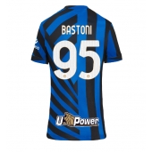 Inter Milan Alessandro Bastoni #95 Replika Hjemmedrakt Dame 2024-25 Kortermet