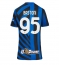 Inter Milan Alessandro Bastoni #95 Replika Hjemmedrakt Dame 2024-25 Kortermet