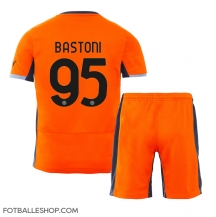 Inter Milan Alessandro Bastoni #95 Replika Tredjedrakt Barn 2023-24 Kortermet (+ bukser)