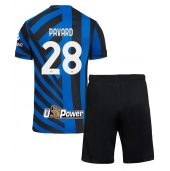 Inter Milan Benjamin Pavard #28 Replika Hjemmedrakt Barn 2024-25 Kortermet (+ bukser)