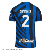 Inter Milan Denzel Dumfries #2 Replika Hjemmedrakt 2024-25 Kortermet