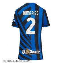 Inter Milan Denzel Dumfries #2 Replika Hjemmedrakt Dame 2024-25 Kortermet