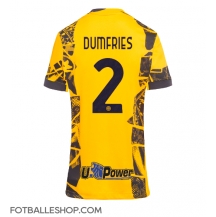 Inter Milan Denzel Dumfries #2 Replika Tredjedrakt Dame 2024-25 Kortermet