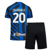 Inter Milan Hakan Calhanoglu #20 Replika Hjemmedrakt Barn 2024-25 Kortermet (+ bukser)