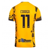 Inter Milan Joaquin Correa #11 Replika Tredjedrakt 2024-25 Kortermet