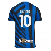 Inter Milan Lautaro Martinez #10 Replika Hjemmedrakt 2024-25 Kortermet