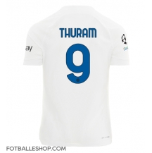 Inter Milan Marcus Thuram #9 Replika Bortedrakt 2023-24 Kortermet