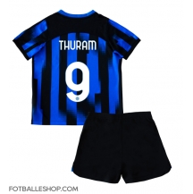 Inter Milan Marcus Thuram #9 Replika Hjemmedrakt Barn 2023-24 Kortermet (+ bukser)