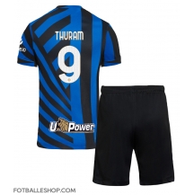 Inter Milan Marcus Thuram #9 Replika Hjemmedrakt Barn 2024-25 Kortermet (+ bukser)