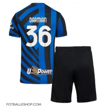 Inter Milan Matteo Darmian #36 Replika Hjemmedrakt Barn 2024-25 Kortermet (+ bukser)