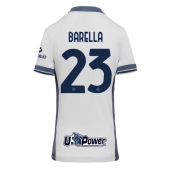 Inter Milan Nicolo Barella #23 Replika Bortedrakt Dame 2024-25 Kortermet