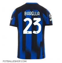 Inter Milan Nicolo Barella #23 Replika Hjemmedrakt 2023-24 Kortermet