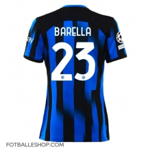 Inter Milan Nicolo Barella #23 Replika Hjemmedrakt Dame 2023-24 Kortermet