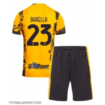 Inter Milan Nicolo Barella #23 Replika Tredjedrakt Barn 2024-25 Kortermet (+ bukser)