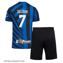 Inter Milan Piotr Zielinski #7 Replika Hjemmedrakt Barn 2024-25 Kortermet (+ bukser)