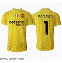 Inter Milan Yann Sommer #1 Keeper Replika Bortedrakt 2024-25 Kortermet