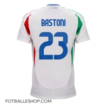 Italia Alessandro Bastoni #23 Replika Bortedrakt EM 2024 Kortermet