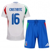 Italia Bryan Cristante #16 Replika Bortedrakt Barn EM 2024 Kortermet (+ bukser)