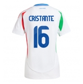 Italia Bryan Cristante #16 Replika Bortedrakt Dame EM 2024 Kortermet