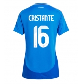 Italia Bryan Cristante #16 Replika Hjemmedrakt Dame EM 2024 Kortermet