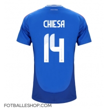 Italia Federico Chiesa #14 Replika Hjemmedrakt EM 2024 Kortermet