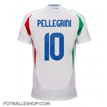 Italia Lorenzo Pellegrini #10 Replika Bortedrakt EM 2024 Kortermet