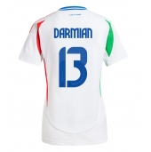 Italia Matteo Darmian #13 Replika Bortedrakt Dame EM 2024 Kortermet