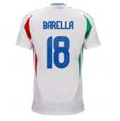 Italia Nicolo Barella #18 Replika Bortedrakt EM 2024 Kortermet