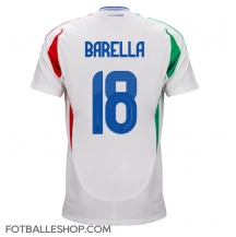 Italia Nicolo Barella #18 Replika Bortedrakt EM 2024 Kortermet