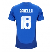 Italia Nicolo Barella #18 Replika Hjemmedrakt EM 2024 Kortermet