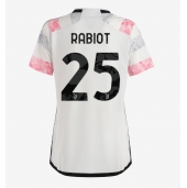 Juventus Adrien Rabiot #25 Replika Bortedrakt Dame 2023-24 Kortermet