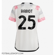 Juventus Adrien Rabiot #25 Replika Bortedrakt Dame 2023-24 Kortermet