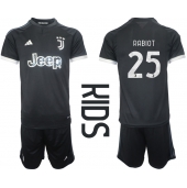 Juventus Adrien Rabiot #25 Replika Tredjedrakt Barn 2023-24 Kortermet (+ bukser)