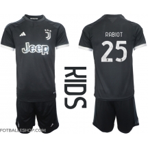 Juventus Adrien Rabiot #25 Replika Tredjedrakt Barn 2023-24 Kortermet (+ bukser)