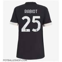 Juventus Adrien Rabiot #25 Replika Tredjedrakt Dame 2023-24 Kortermet