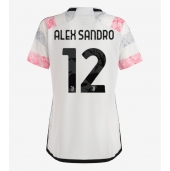 Juventus Alex Sandro #12 Replika Bortedrakt Dame 2023-24 Kortermet