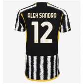 Juventus Alex Sandro #12 Replika Hjemmedrakt Dame 2023-24 Kortermet