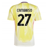 Juventus Andrea Cambiaso #27 Replika Bortedrakt 2024-25 Kortermet