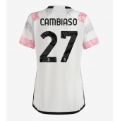 Juventus Andrea Cambiaso #27 Replika Bortedrakt Dame 2023-24 Kortermet