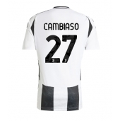 Juventus Andrea Cambiaso #27 Replika Hjemmedrakt 2024-25 Kortermet