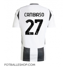 Juventus Andrea Cambiaso #27 Replika Hjemmedrakt 2024-25 Kortermet