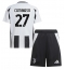 Juventus Andrea Cambiaso #27 Replika Hjemmedrakt Barn 2024-25 Kortermet (+ bukser)